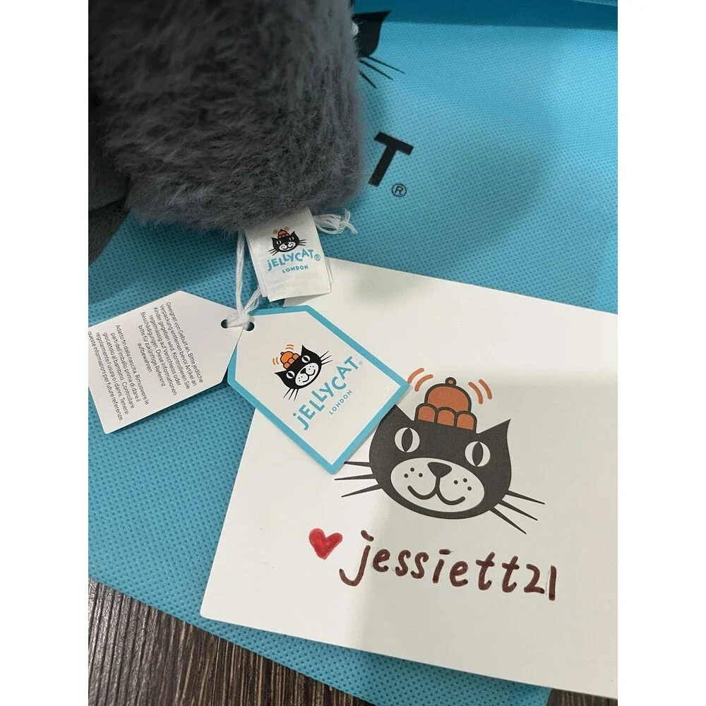 Jellycat Broox Bat With Dust Bag 100%Authentic NWT US SHIP FAST